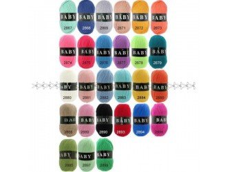 Пряжа BABY 2884 Пряжа BABY 2884